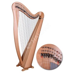 34 Strings Round Back Harp